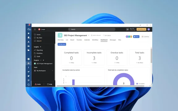 Asana Desktop app