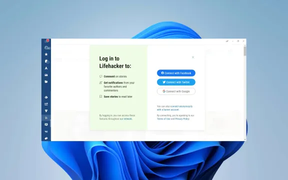 Lifehacker Desktop app
