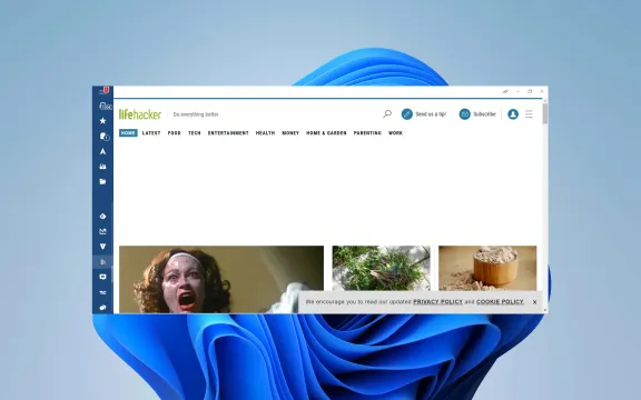 Lifehacker Desktop app on windows