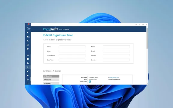 FormSwift Desktop app