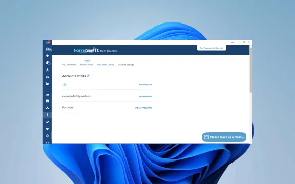 FormSwift Desktop app