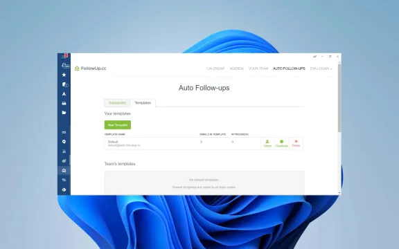 FollowUp Desktop app