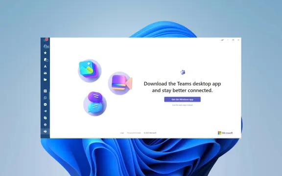Microsoft Teams Desktop app screenshot