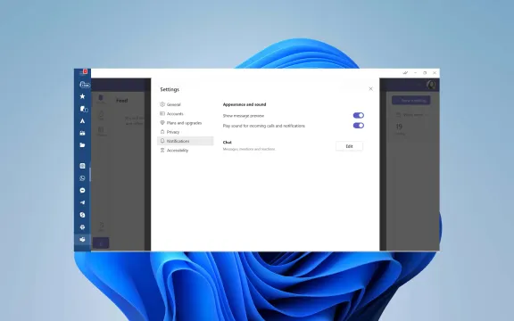 Microsoft Teams Desktop app screenshot