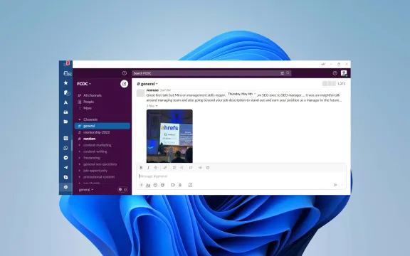 Slack Desktop app