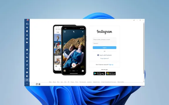 Instagram Desktop app
